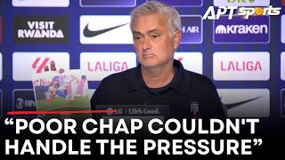 'They've Made a Mistake': Mourinho Blasts Referee After Real Madrid's Atletico Derby Defeat