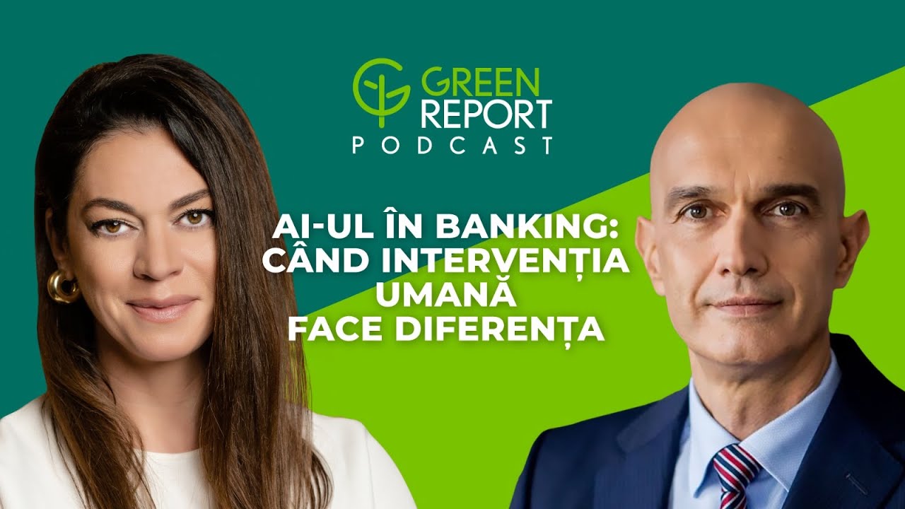 Omul vs. AI: cine te consiliază financiar? | Green Report Podcast | Invitat: Vladimir Kalinov