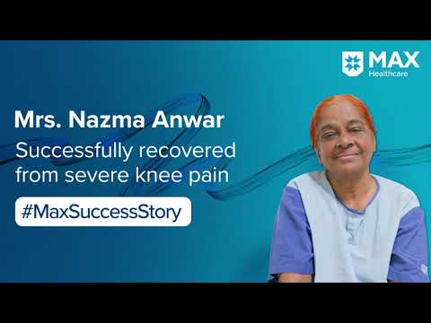 Bangladesh patient walking freely 2 days after bilateral knee surgery