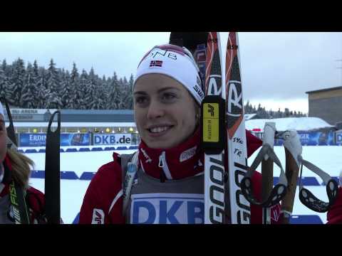 Norwegian Women 4th in Oberhof Relay
