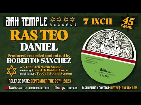 RAS TEO - DANIEL (Jah Temple Records 7'')