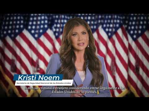 US Department of Homeland Security Spanish Warning Int TV: 30