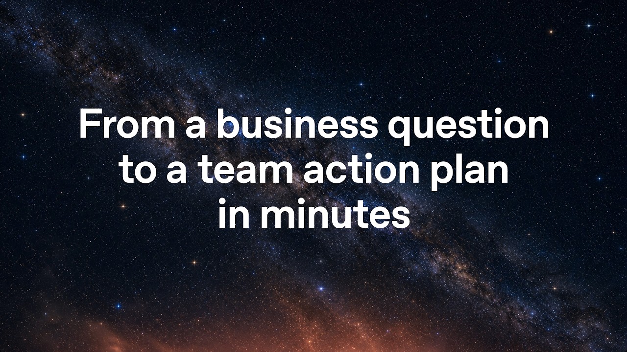 Use ChatGPT Work to turn product insights into a team action plan