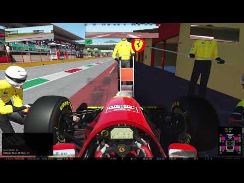 rFactor 2 / The BEST F1 Sim / Gerhard Berger Testing His 1995 Ferrari @ Mugello