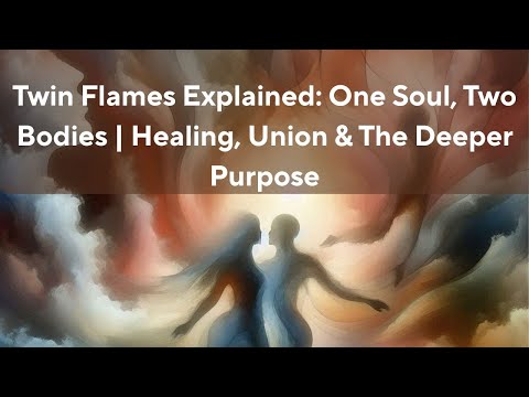 Twin Flames Explained: One Soul, Two Bodies | Healing, Union & The Deeper Purpose