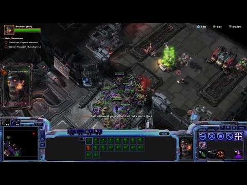 StarCraft 2 LotV Prologue Zerg Edition Mission 1 - Dark Whispers