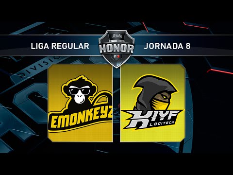 EMONKEYZ vs KIYF LOGITECH - #LoLHonor7 - Mapa 1 - Jornada 8 - T10