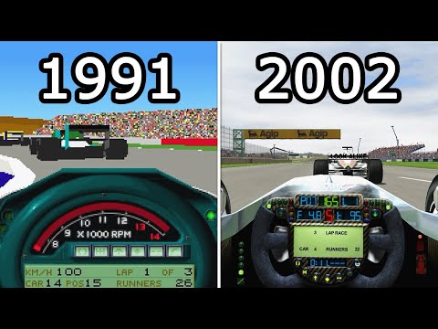 Evolution of MicroProse Grand Prix (1991-2002)