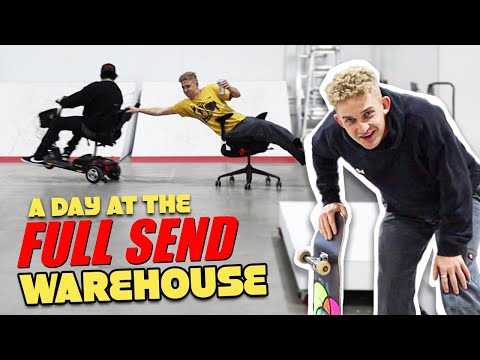 A day at the Full Send Warehouse!