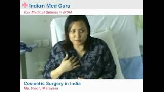Ms. Noor, Malaysia patient video testimonial India