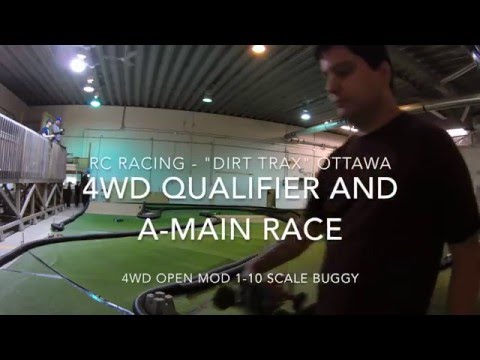 RC Racing 4WD Open Mod Buggy A-Main Race