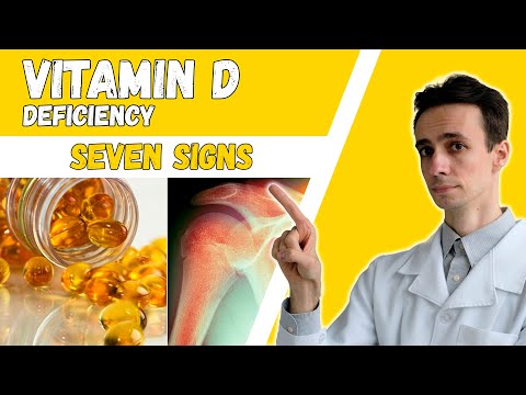 7 signs of low vitamin D levels ☀️ Beware of the deficit.....