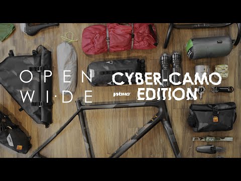 Dream Build OPEN WI.DE. X WOHO CYBER-CAMO Black special edition  | 沃荷單車 |  OPEN WI.DE. 黑迷彩聯名特製款