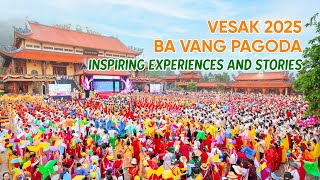 Vesak 2025 at Ba Vang Pagoda: Inspiring experiences and stories from Buddhists and visitors
