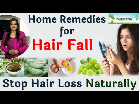 Hair Fall Home Remedies | Stop Hair Loss Naturally