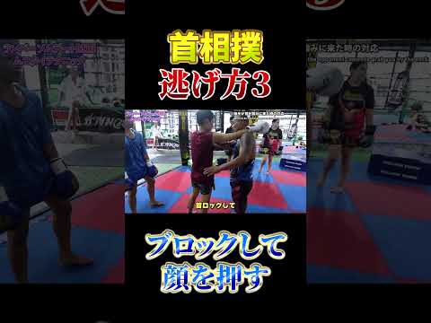 ムエタイ首取りに来たら、カウンター崩しで倒す2#muaythai