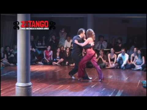  Giselle Anne  and  Gustavo Naveira  are  dancing  to  the  tango  "  El Abrojo  "