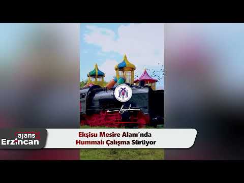 Ekşisu Mesire Alanı’nda Hummalı Çalışma Sürüyor