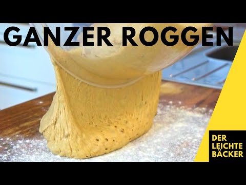 Schnelles Dinkelbrot mit ganzem Roggenkorn