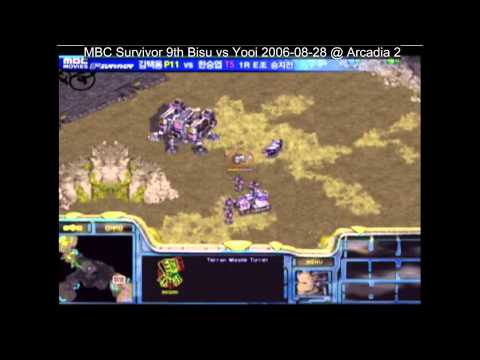 MBC Survivor 9th Bisu vs Yooi 2006-08-28 @ Arcadia 2