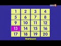 Sesame Street English Number Of The Day 13 English
