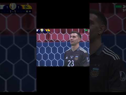 Emiliano Martinez trash talking to put off his opponents! #argentina #messi #soccer #football