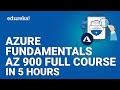 Microsoft Azure Fundamentals Certification AZ 900 Full Course Azure Online Training Edureka