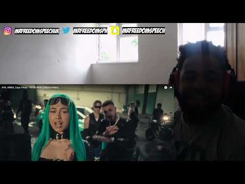 THEY NEED MORE SONGS TOGETHER 🔥 *UK🇬🇧REACTION* 🇮🇹 AVA, ANNA, Capo Plaza - VETRI NERI (OfficialVideo)