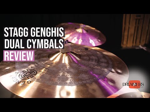 Stagg Genghis Series Dual Cymbals // Full Review & Demo...