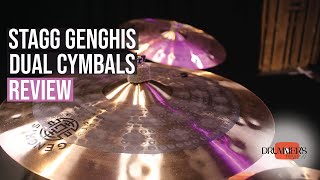 Stagg Genghis Series Dual Cymbals // Full Review & Demo...