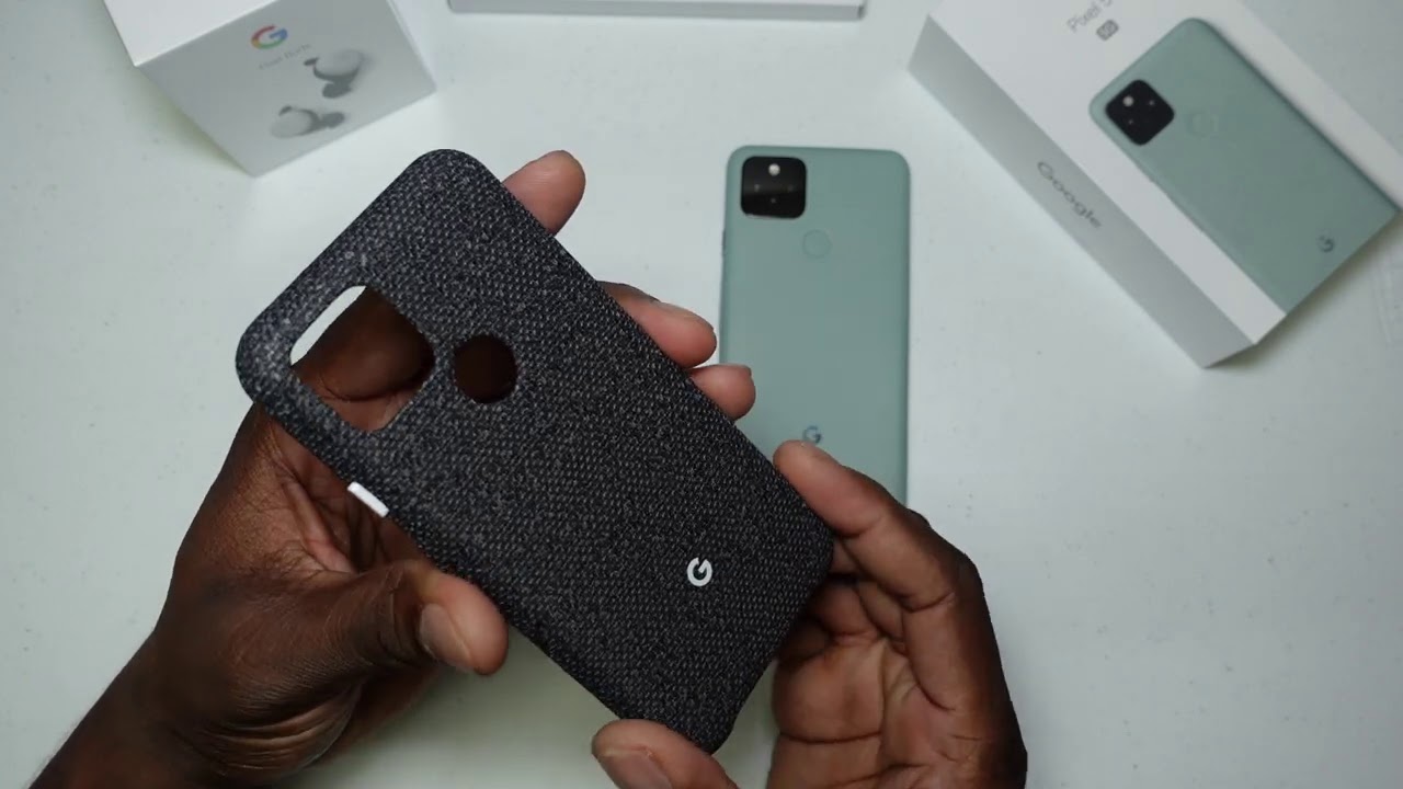 Google Pixel 5 Fabric Case Unboxing