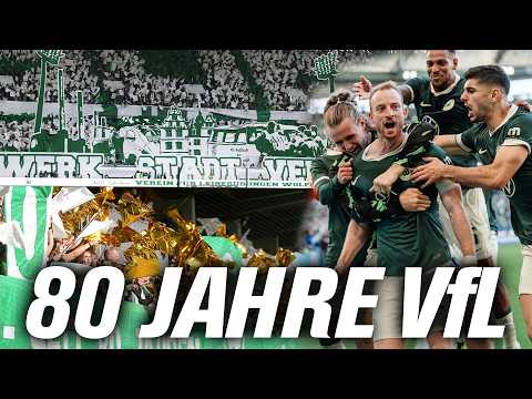 So feiert man 80 Jahre VfL Wolfsburg 🎉💚  Fans, Tore,Gänsehaut! 🐺 Behind the Scenes XXL