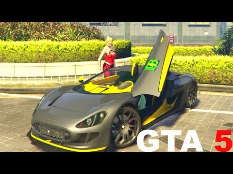 GTA 5 REVIEW OCELOT XA 21 CUSTOMIZATION SUPER CAR GUNRUNNING DLC