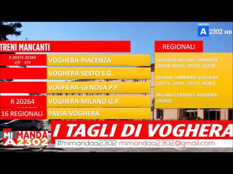 Mi Manda A2302 del 7 luglio - Quanti tagli a Voghera...