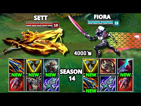 SETT vs FIORA SEASON 14 FULL BUILD FIGHTS & Best Moments!