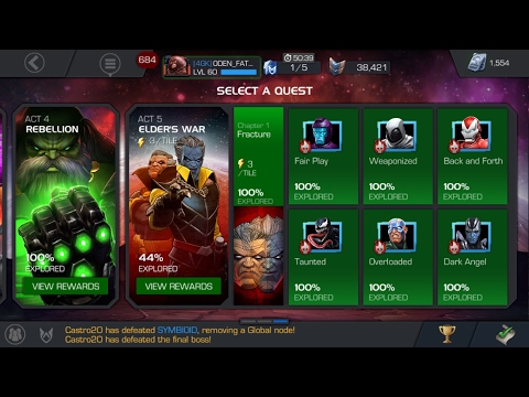 Act V (5) 100% Exploration and FULL REWARDS!!!