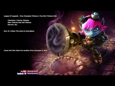 FREE Champion & Skin - Riot Girl Tristana Skin - LoL