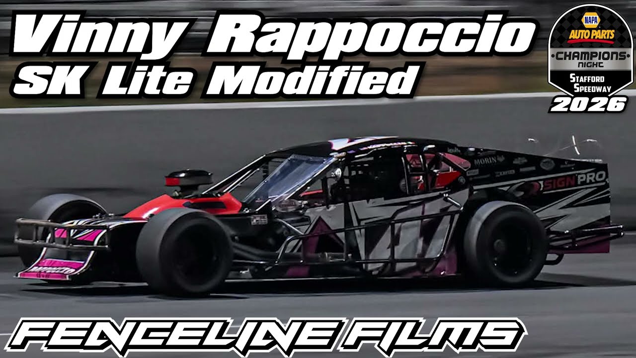 Vinny Rappoccio SK Lite Champions Night Stafford Speedway 2026