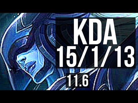 LISSANDRA vs SERAPHINE (MID) | 15/1/13, Legendary, 800K mastery | BR Master | v11.6