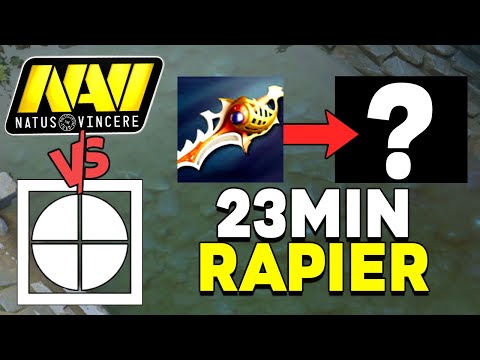 WTF FASTEST 200 IQ Rapier Build in Dota 2 History?! Na`Vi vs EXTREMUM - ESL One DPC CIS