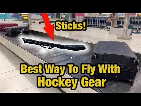 Top 10 Awesome Tips For Flying With Hockey Equipment - Best Way To Fly With Sticks Video