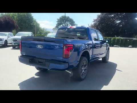 2026 Ford F-150 STX 4WD SuperCrew 5.5' Box in Blue for sale at Van Isle Ford Sales Ltd. in Port Alberni, BC