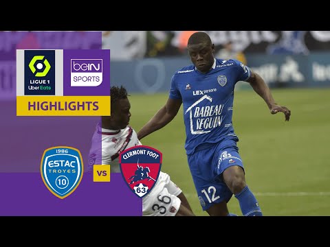 Troyes v Clermont Foot | Ligue 1 21/22 | Match Highlights