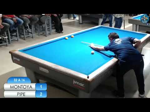 JAIME MONTOYA 🆚 FELIPE RESTREPO | BILLAR  EL COMPAS CALDAS ANTIOQUIA 32 PARA 16💥