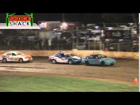 Street Stocks - A-Main - Scramble - Kingaroy Speedway - 05.04.14