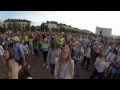Танцевальный флэшмоб на День молодежи в Бобруйске 