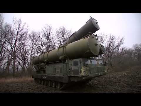 Russian S-300V in action at the Ukrainian front