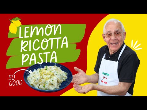 Ricetta Fettuccine al Limone e Ricotta