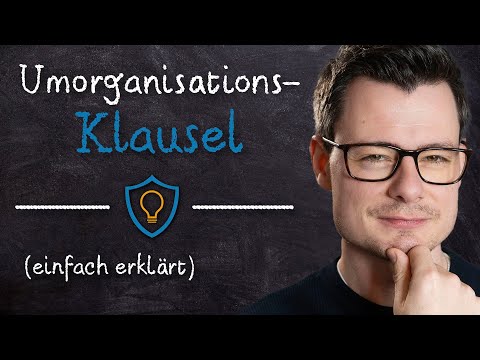 Umorganisationsklausel BU EINFACH erklärt! (VMK Versicherungs-Lexikon)