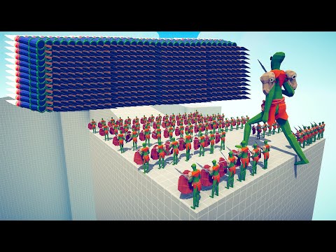 100x GOBLINS + GIANT GOBLIN vs EVERY TRIO GODS - Totally Accurate Battle Simulator TABS